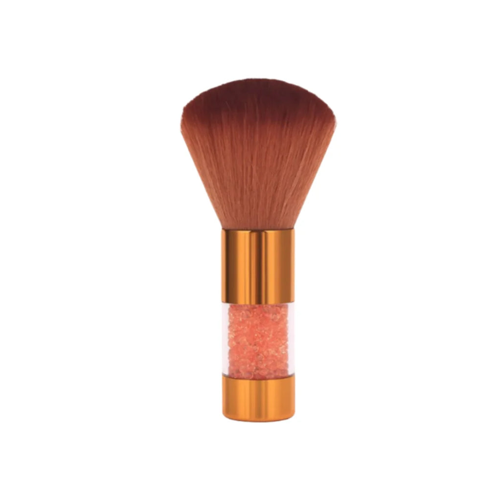 Professional Barber Neck Duster Brush – Crystal Bead Handle