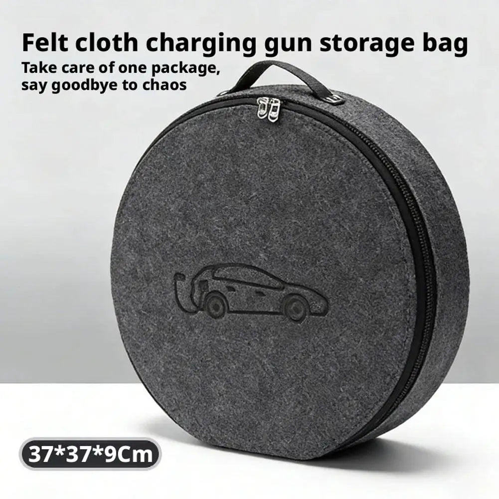 EV Charger Cable Storage Bag – Waterproof & Fire Retardant Case