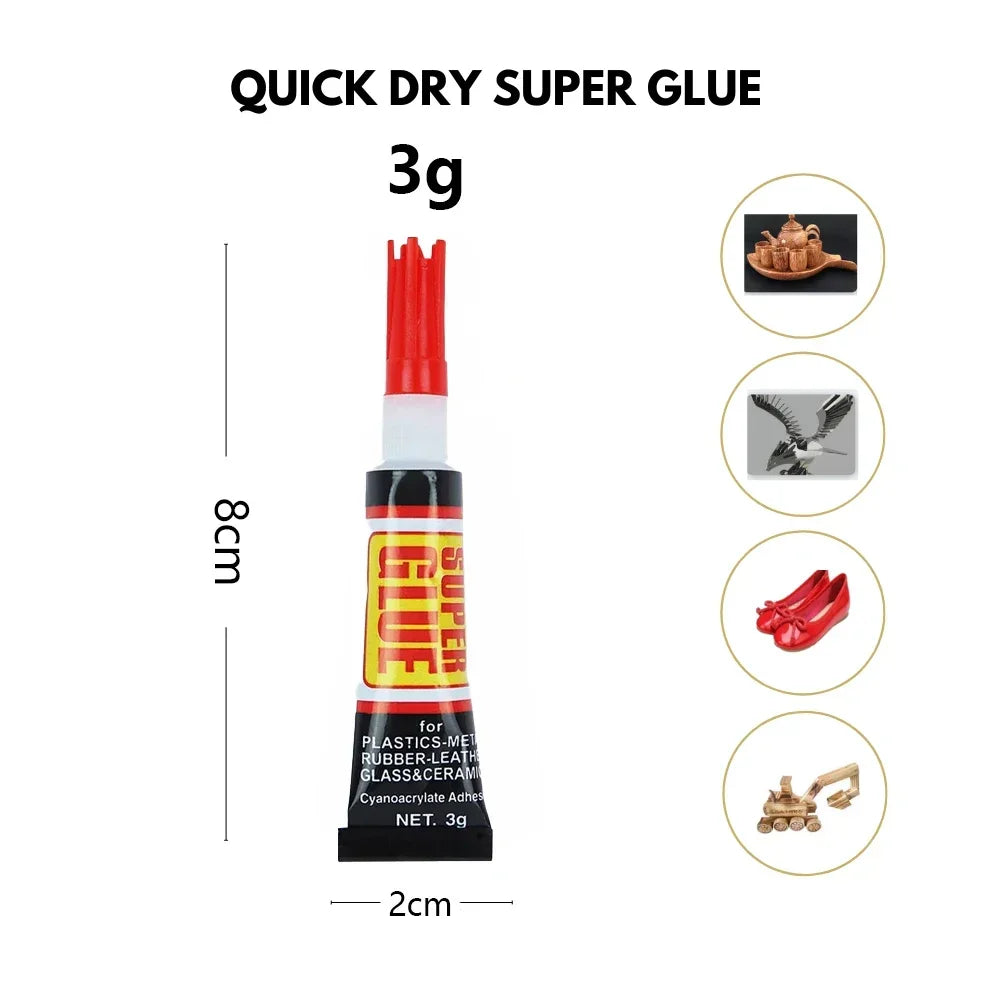 502 Super Instant Adhesive Glue – 3g Cyanoacrylate Bond