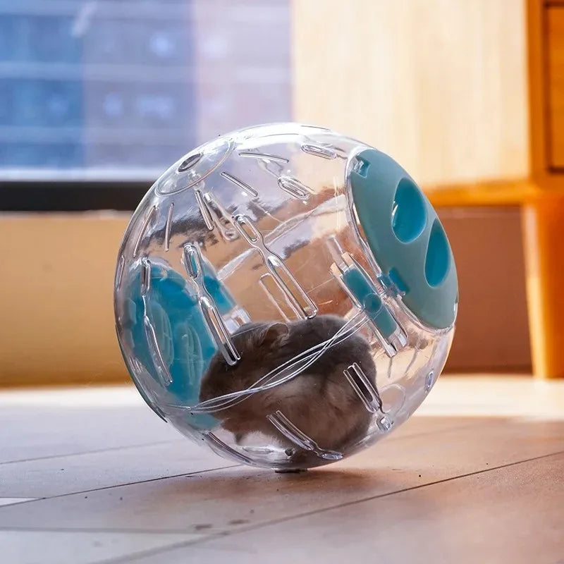 Hamster Exercise Ball – Transparent Running Ball for Small Pets