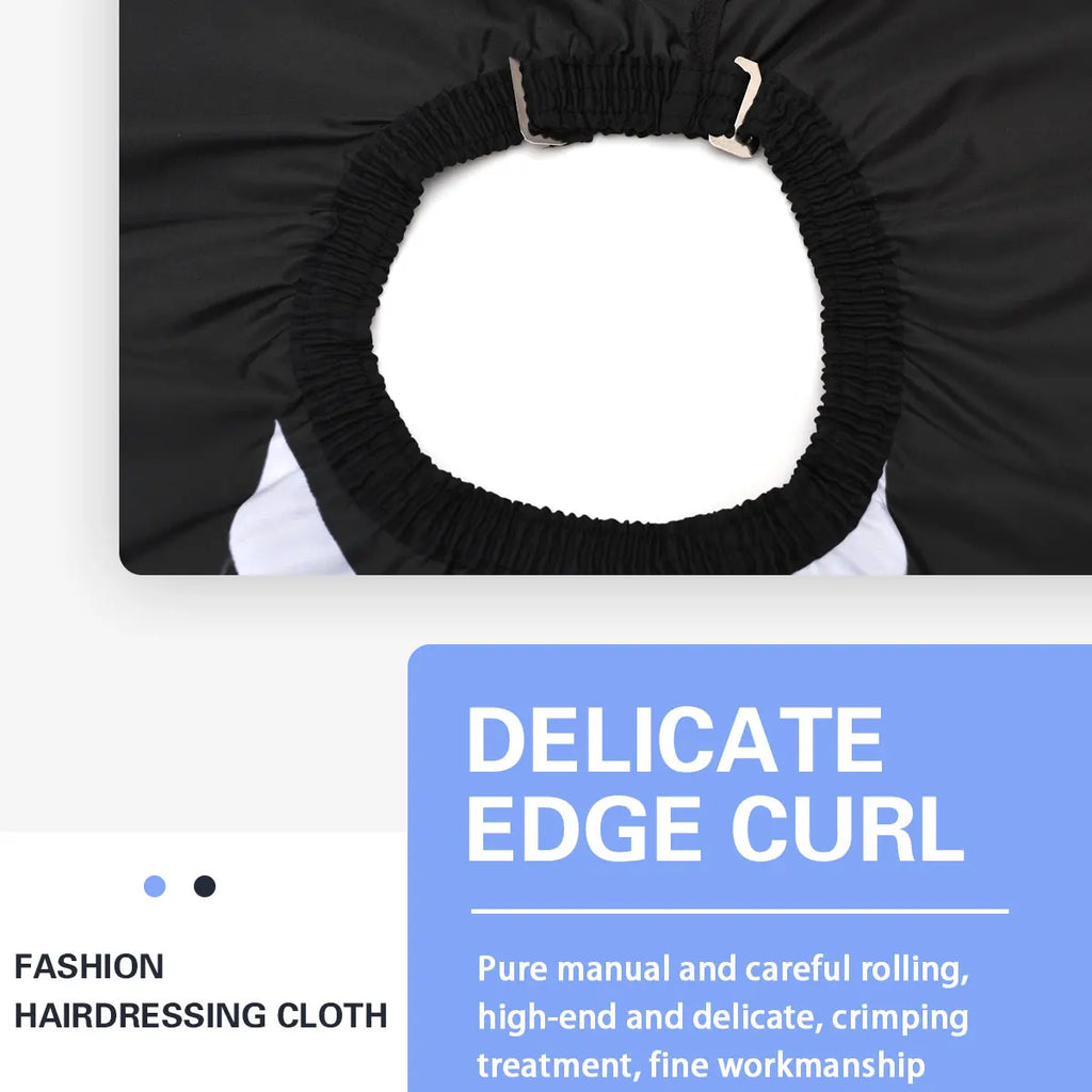 Waterproof Antistatic Salon Barber Cape | Western Pattern Hair Cape