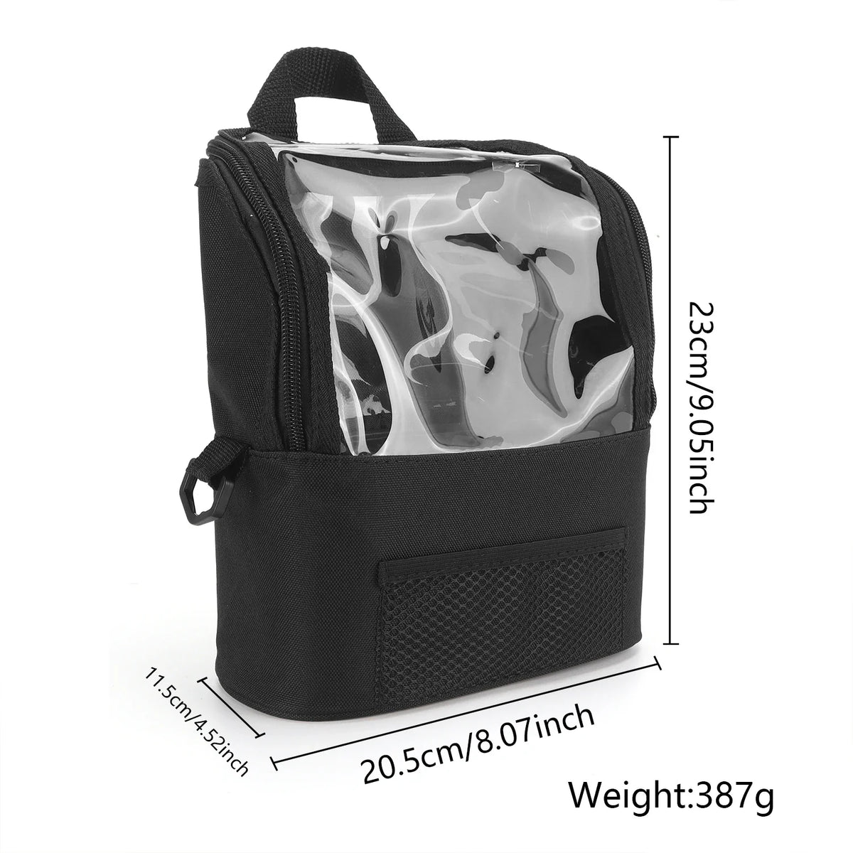 Large Transparent PVC Makeup Bag – Waterproof Travel Case