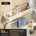 No-Drill Suction Cup Bathroom Wall Shelf & Shampoo Rack