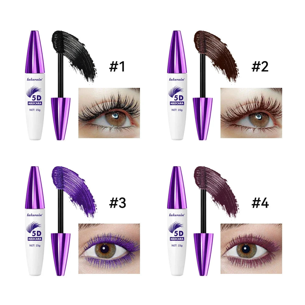 5D Waterproof Mascara – Volumizing, Lengthening & Curling