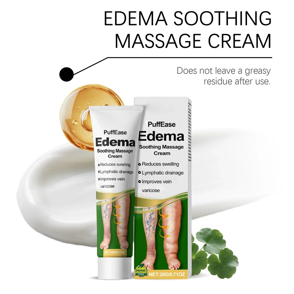 Varicose Vein & Leg Edema Relief Cream | Circulation Boost