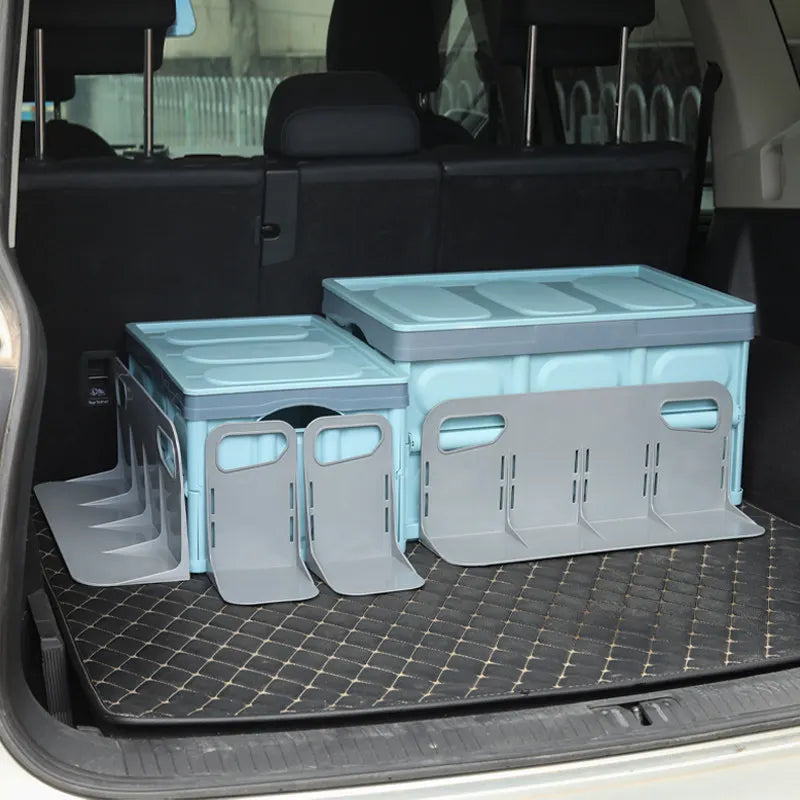 Car Trunk Organizer Rack – Shake-Proof Luggage Storage Holder