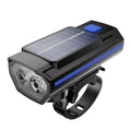 Solar Bike Light with Horn 120dB | USB-C Fast Charge | MTB & Road