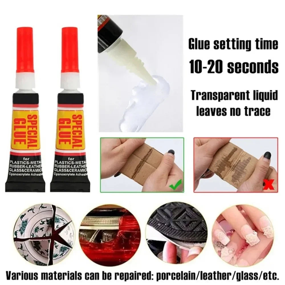 Super Glue Multi-Surface Clear Adhesive – 3/6/12 Pack