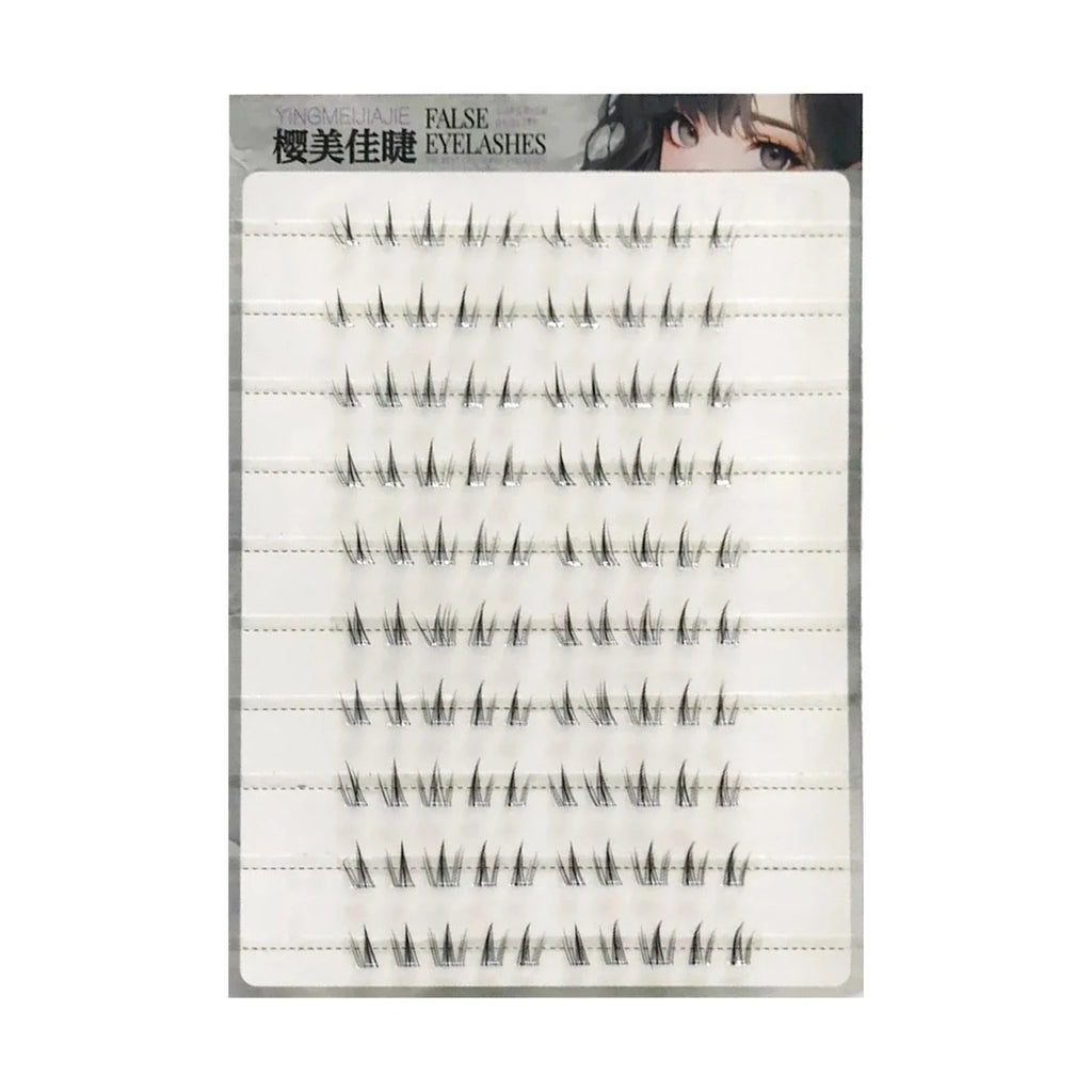 Sunflower No-Glue Lower Lash Clusters | Natural Individual Lashes