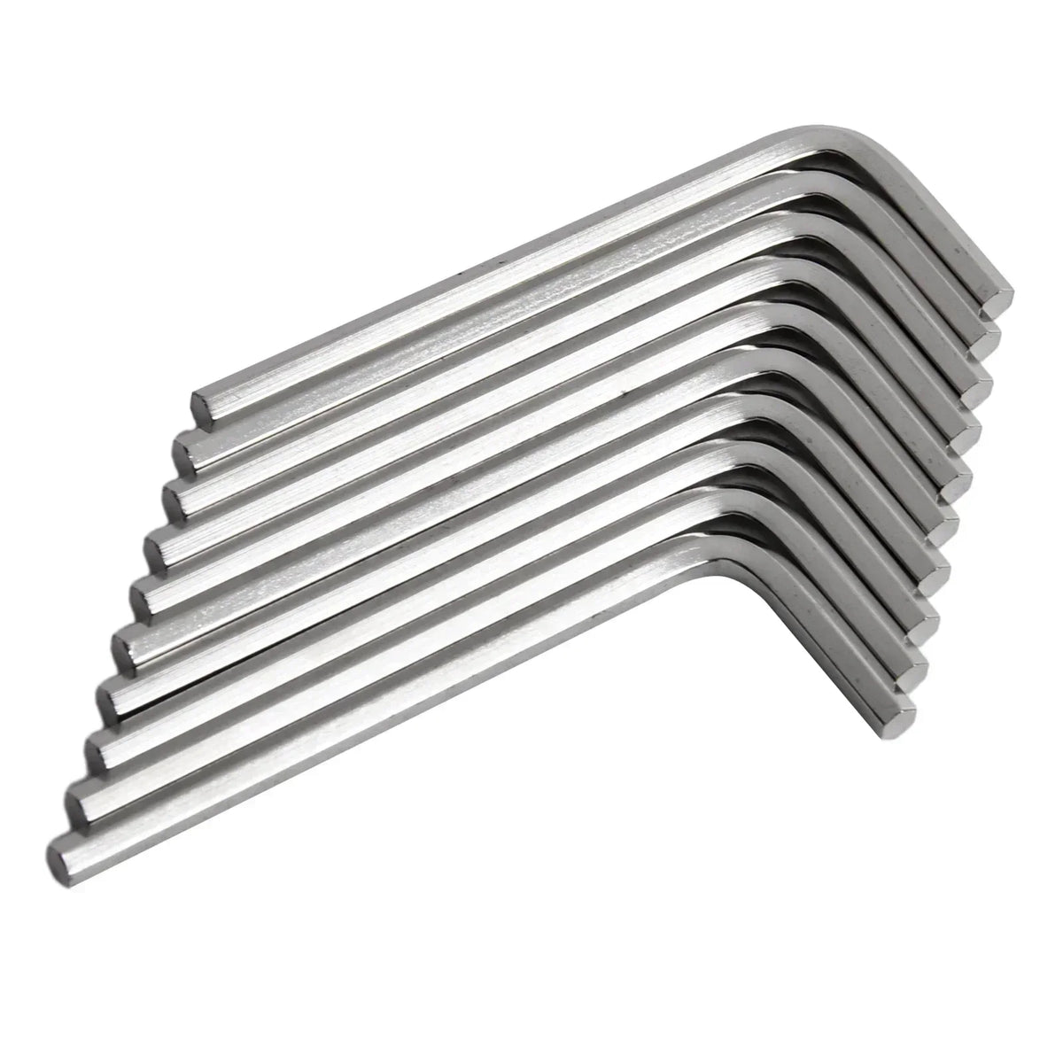 10-Piece L-Type Short Arm Hex Wrench Set – Allen Keys 1.5–6mm