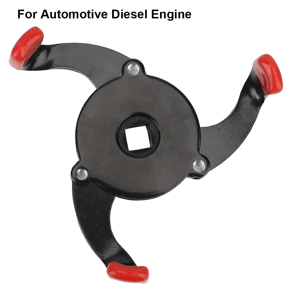 3-Jaw Oil Filter Wrench – Universal Car SUV Truck Remover Tool