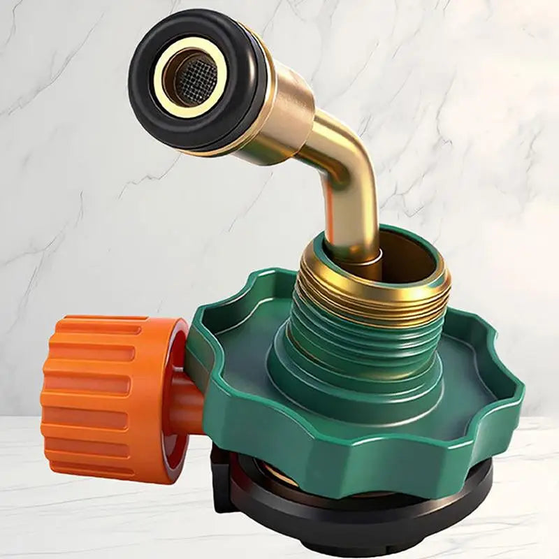 Butane Gas Cylinder Refill Connector Adapter for Camping