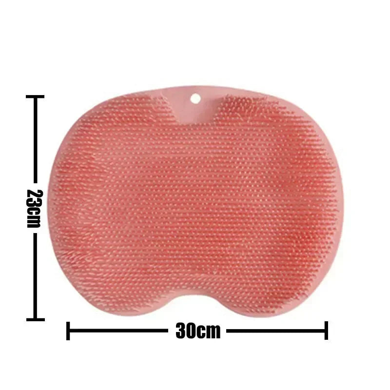 Silicone Foot Scrubber Mat – Non-Slip Shower Massage Pad
