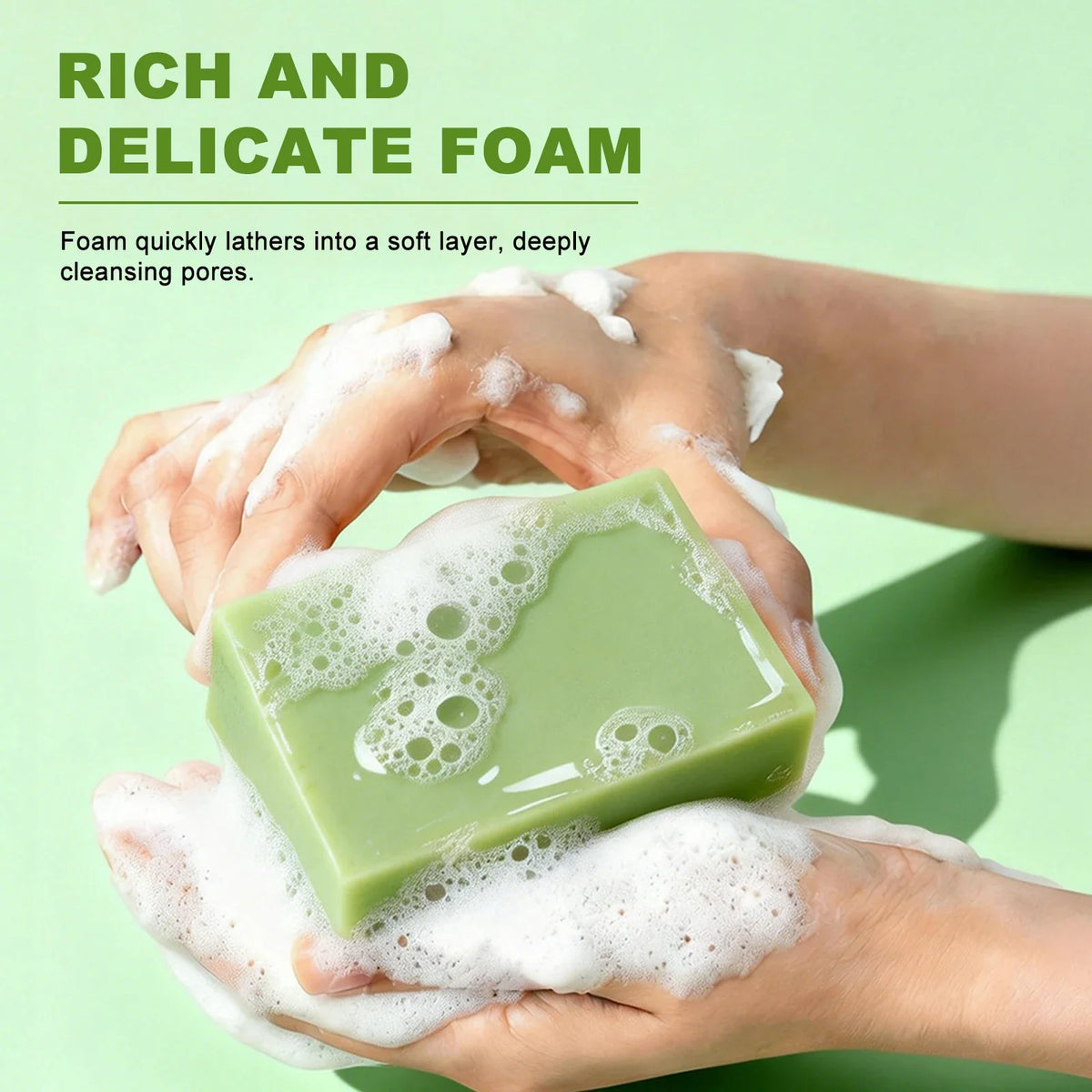 Aloe Vera Essential Oil Soap Bar – Deep Cleanse & Hydrate