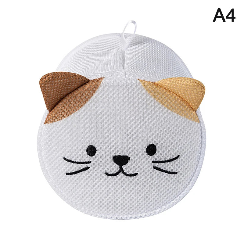 Cute Rabbit Anti-deformation Laundry Bag Mesh Washing Pouch Bras