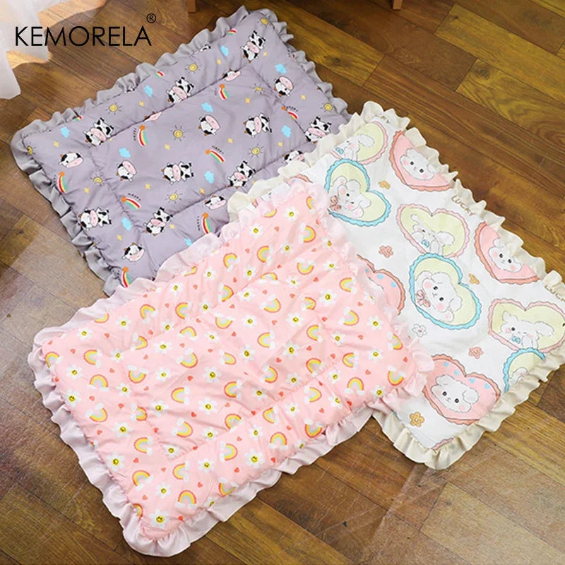 KEMORELA Double-Sided Pet Sleeping Mat – Cat & Dog Warm Pad
