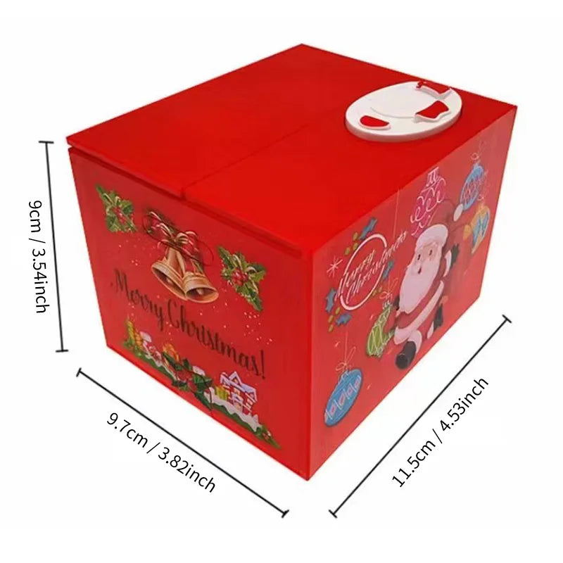 Electric Santa Claus Piggy Bank – Fun Animated Coin Bank for Kids