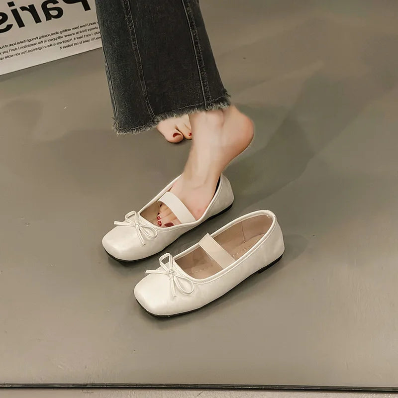 Women's Slip-On Ballet Flats – Vintage Mary Jane Flat Shoes