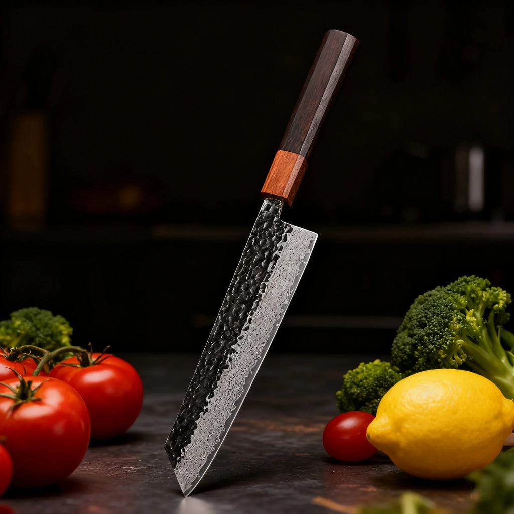 67-Layer Damascus Steel Utility Kitchen Knife | Sharp Cleaver