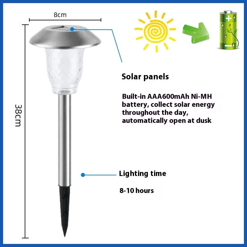 Courtyard Outdoor Lighting Garden Lamps Solar Lawn Landscape Light