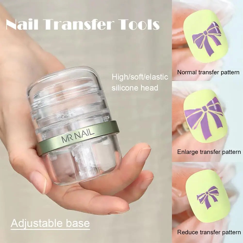 Nail Art Stamping Tools DIY Manicure Pattern Transfer Printing Tool