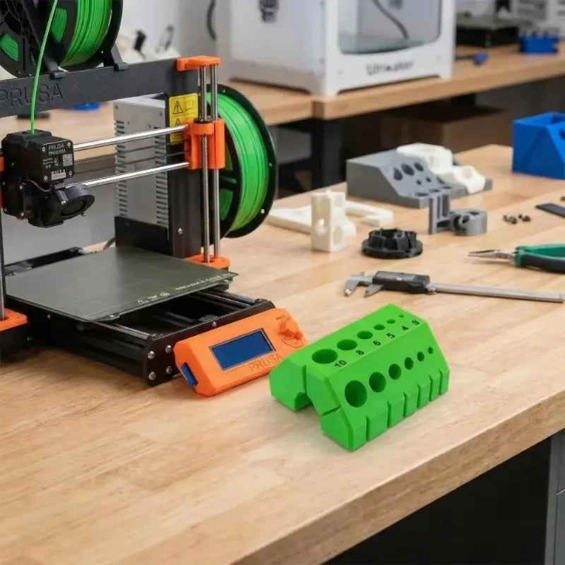 3D Printed Drill Guide Bushing Sleeve | Portable Drill Bit Tool