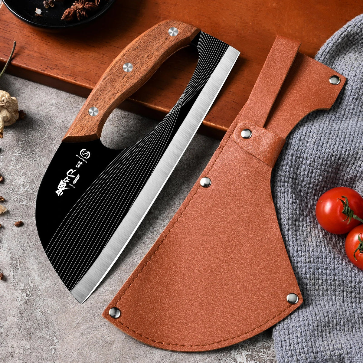 PLYS Chef's Knife – Sharp Stainless Steel Kitchen Knife