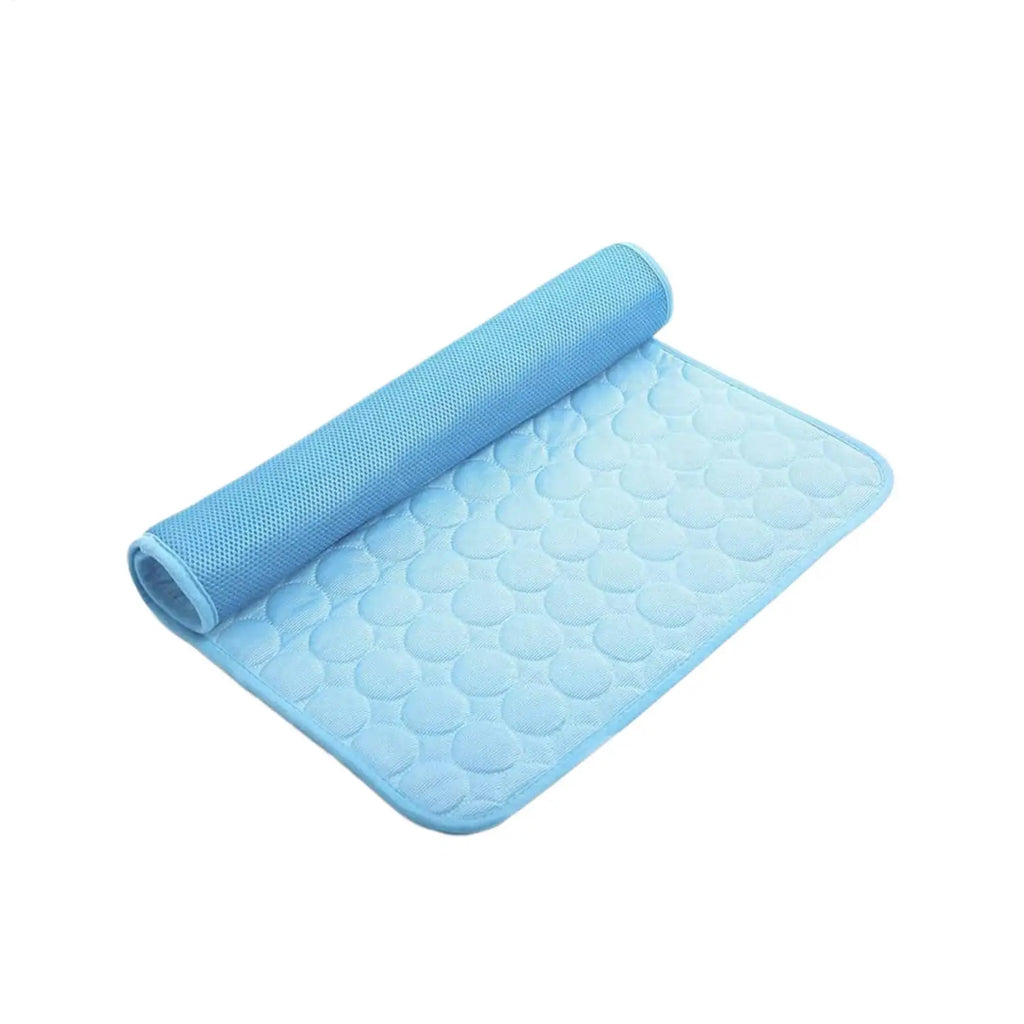 Self-Cooling Pet Mat for Dogs & Cats | Ice Silk Cooling Pad