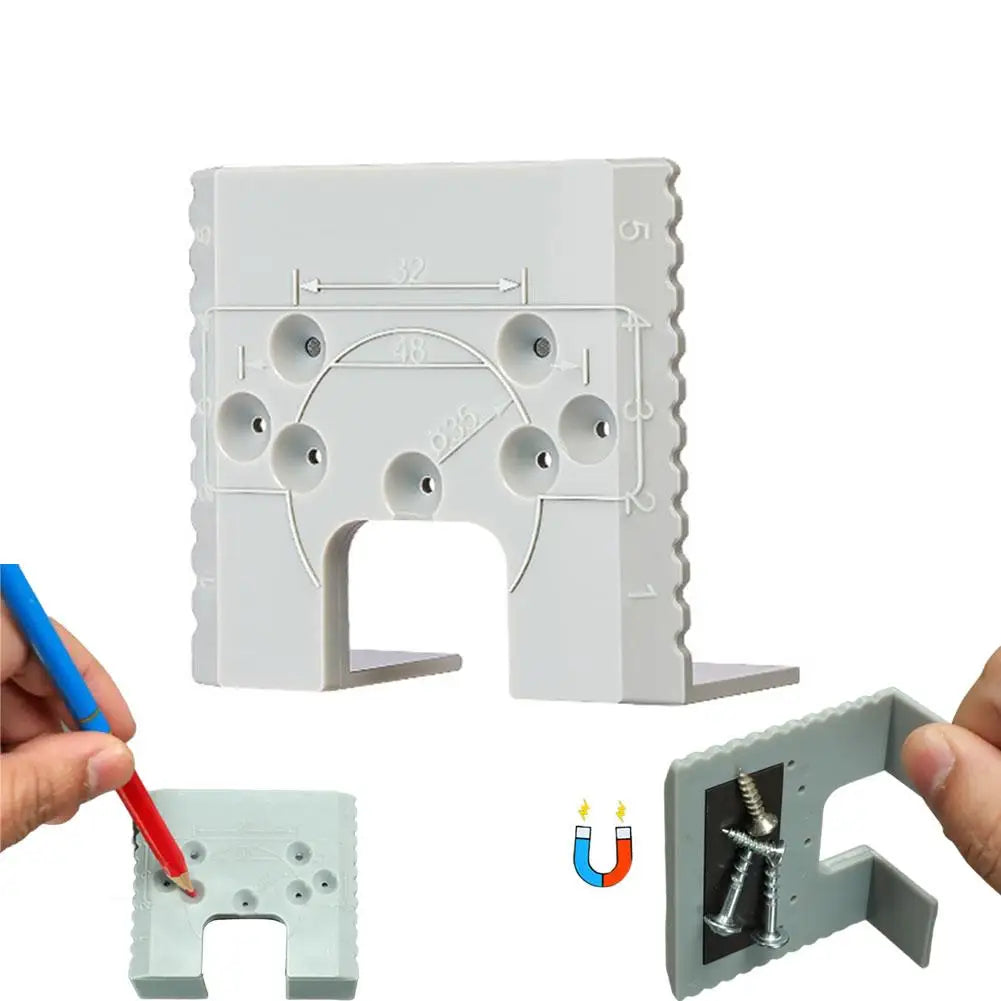Magnetic Hinge Stop Plate Cabinet Doors Quick Installation