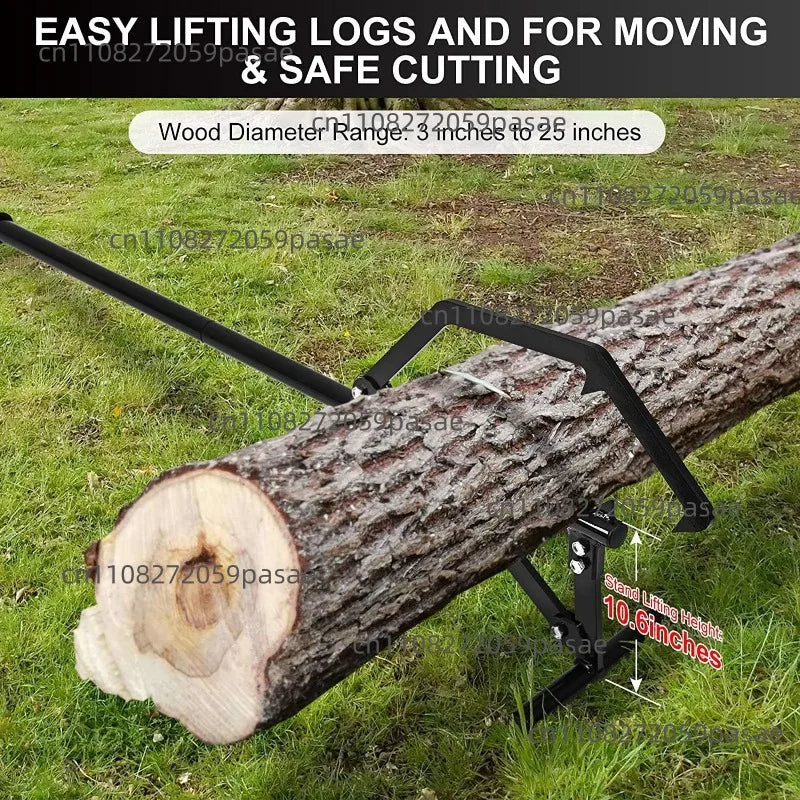 Reinforced Log Jack Tree Jacker & Log Roller 130cm Steel