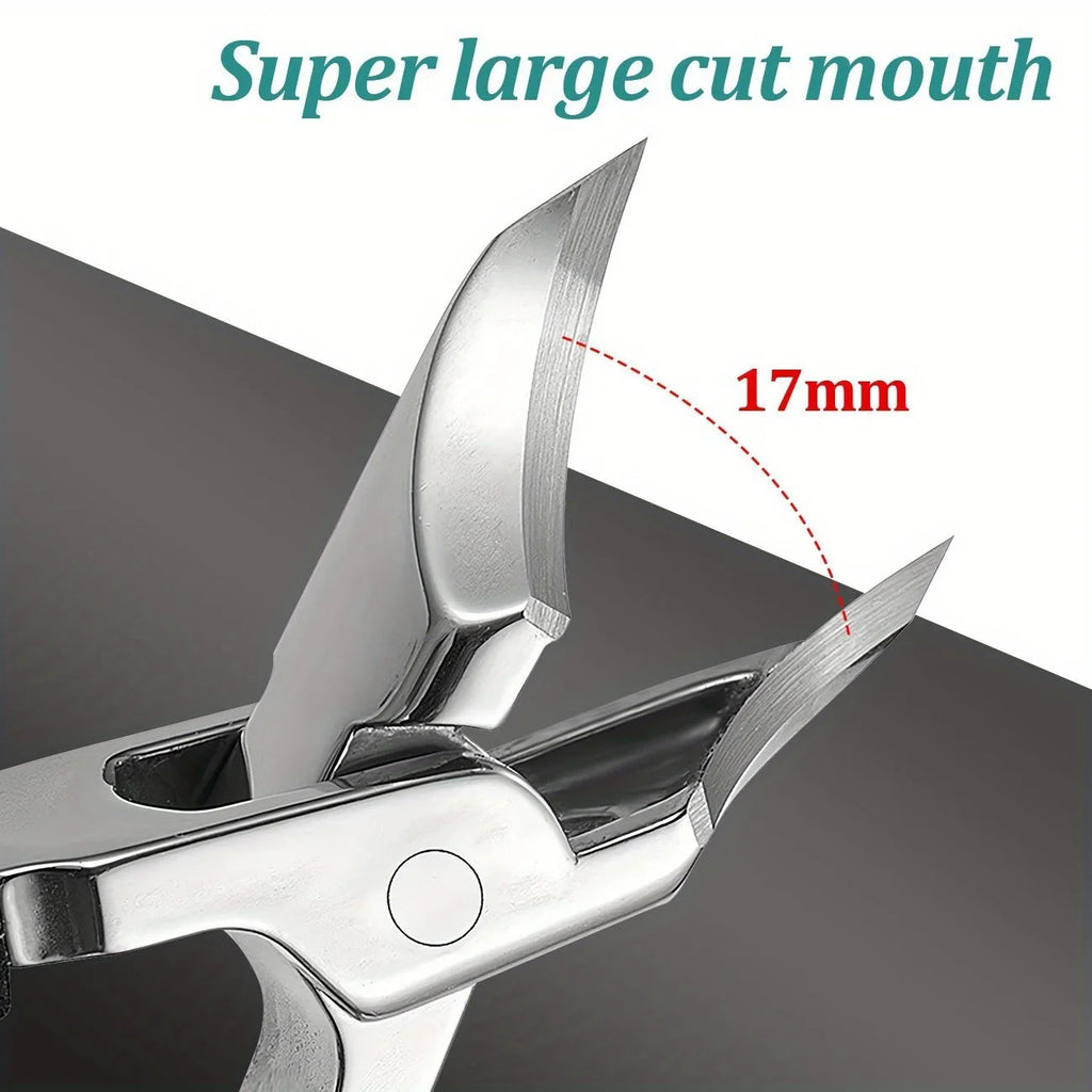 Ingrown & Thick Nail Clipper | 25° Precision Beveled Trimmer