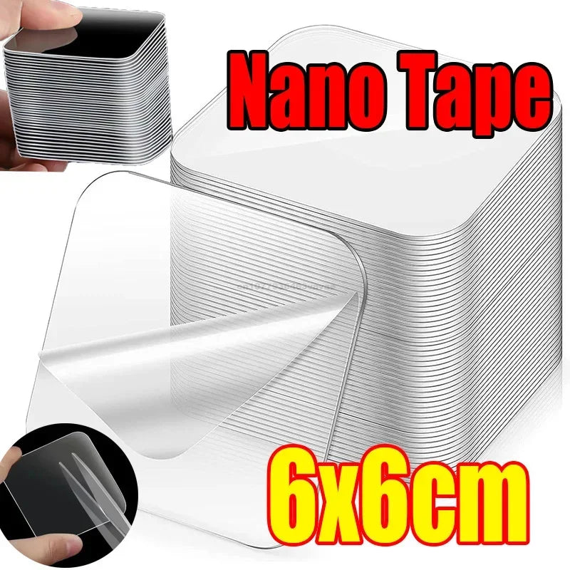 Extra Strong Double-Sided Adhesive Tape Squares – Waterproof