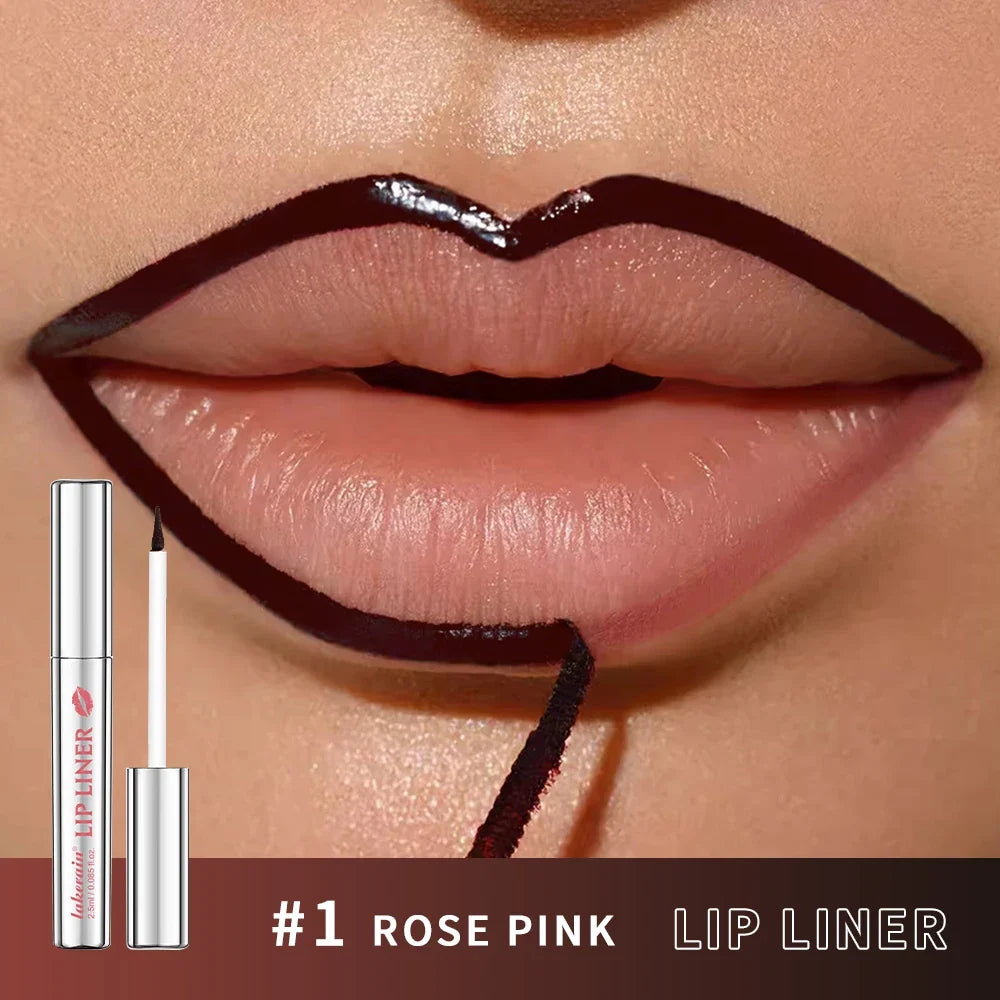 Lakerain Peel-Off Lip Liner | Matte Waterproof Long-Wear Stain