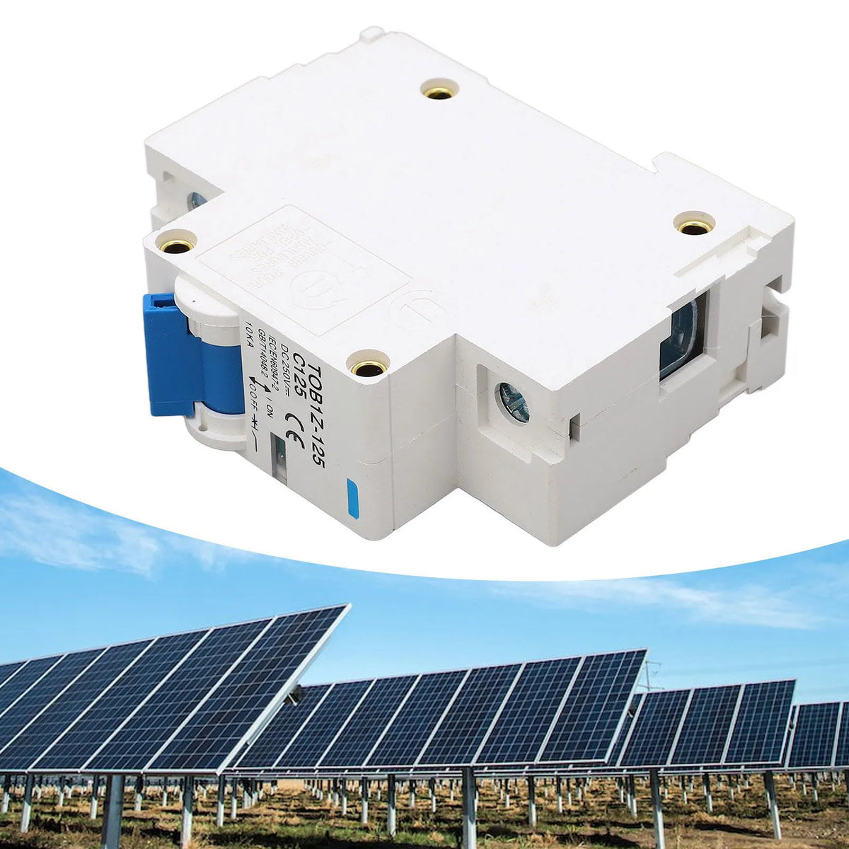 Circuit Breaker Disconnect Miniature 1P 125A 250V DIN Rail Mount