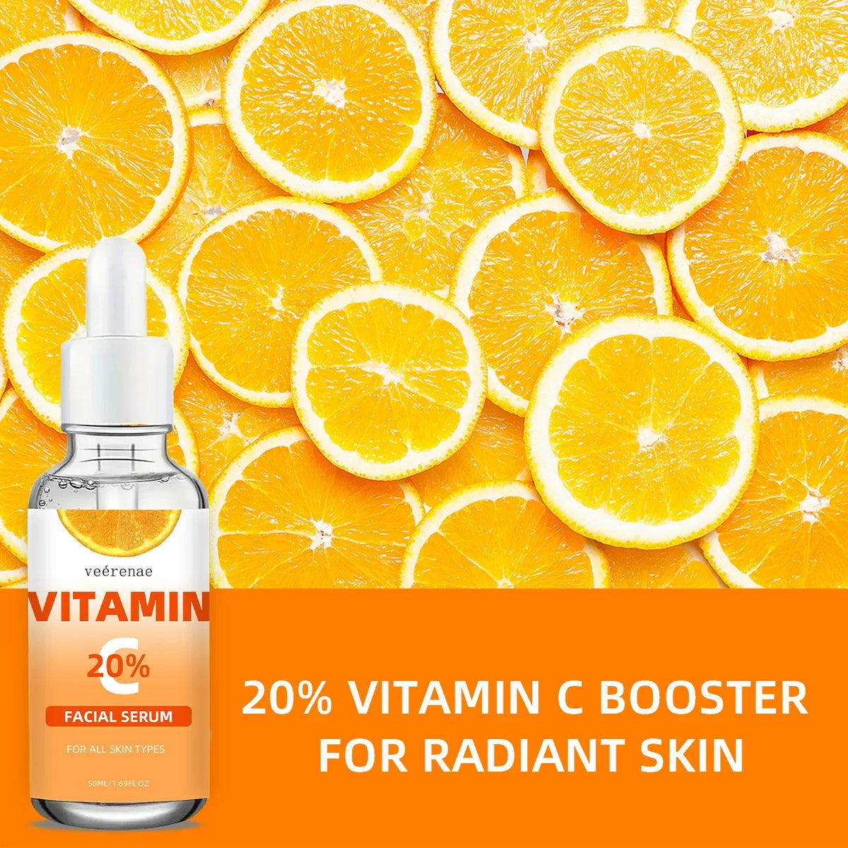 veérenae Vitamin C 20% Facial Serum – Firming & Hydrating