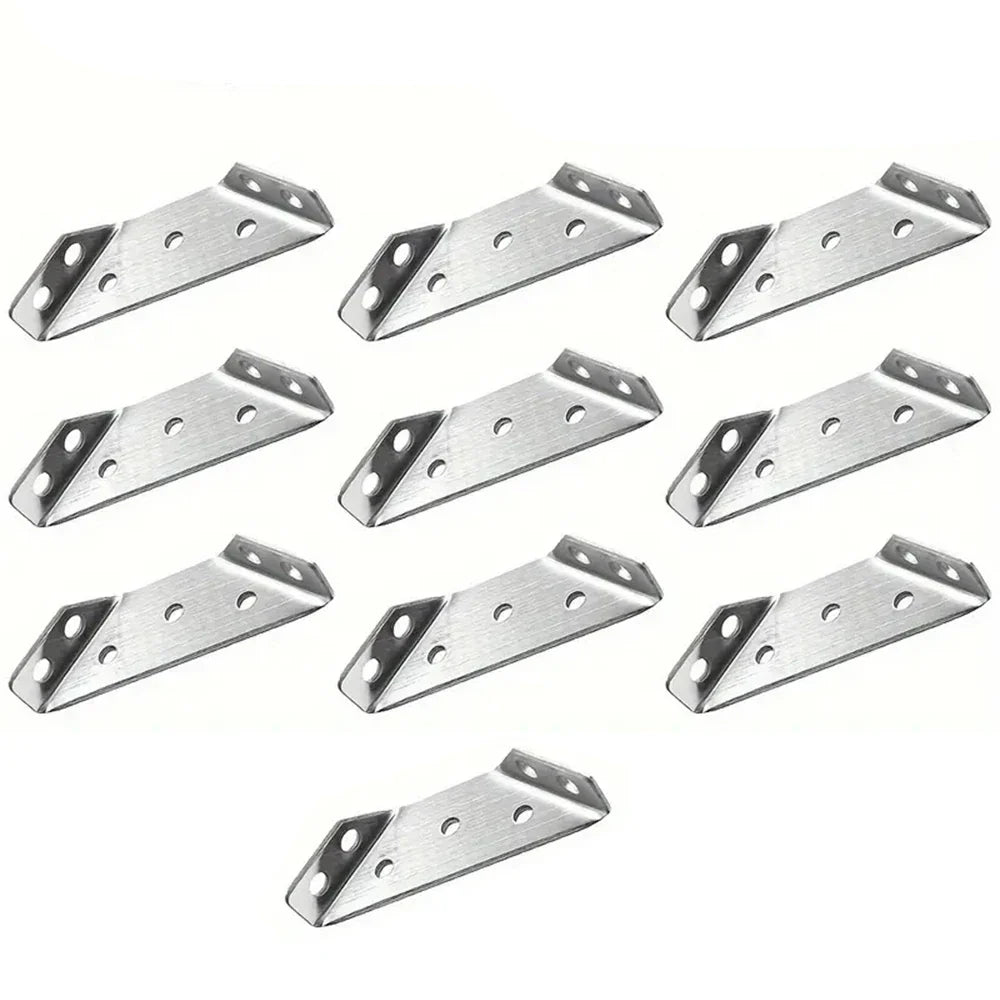 10 20 Thickened Stainless Steel Angle Code 90 Degrees Right Fixed