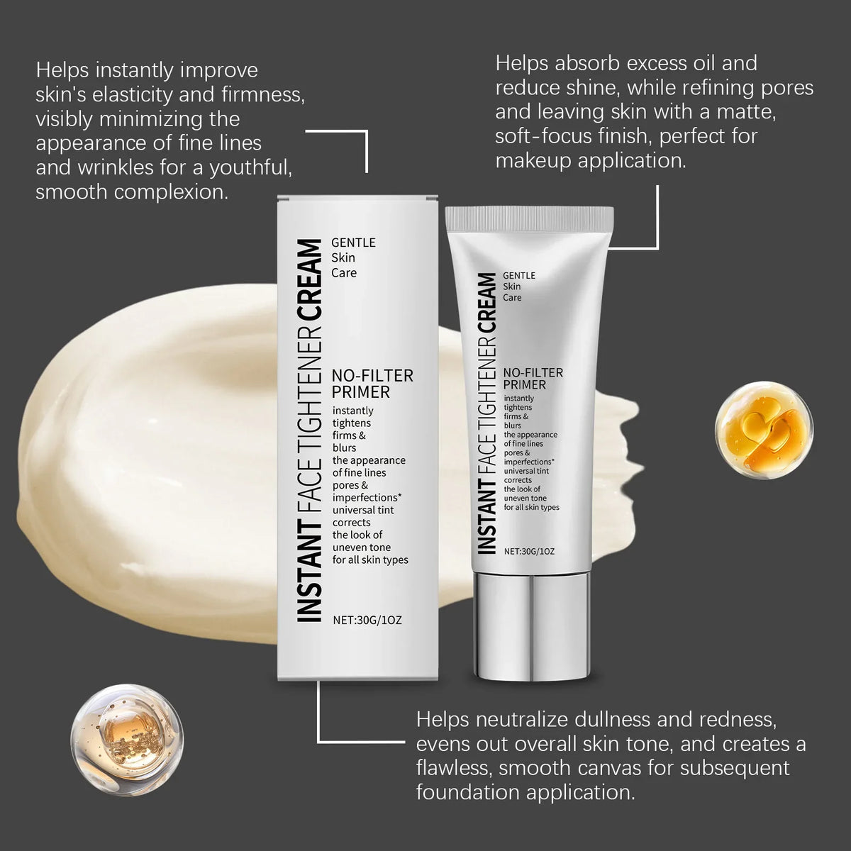 Facial Makeup Primer Cream – Firming, Oil Control 30g