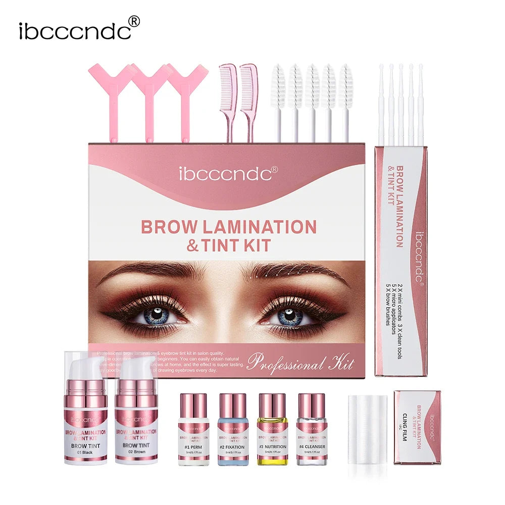 Lash Lift & Brow Lamination Tint Kit | Semi-Permanent At Home