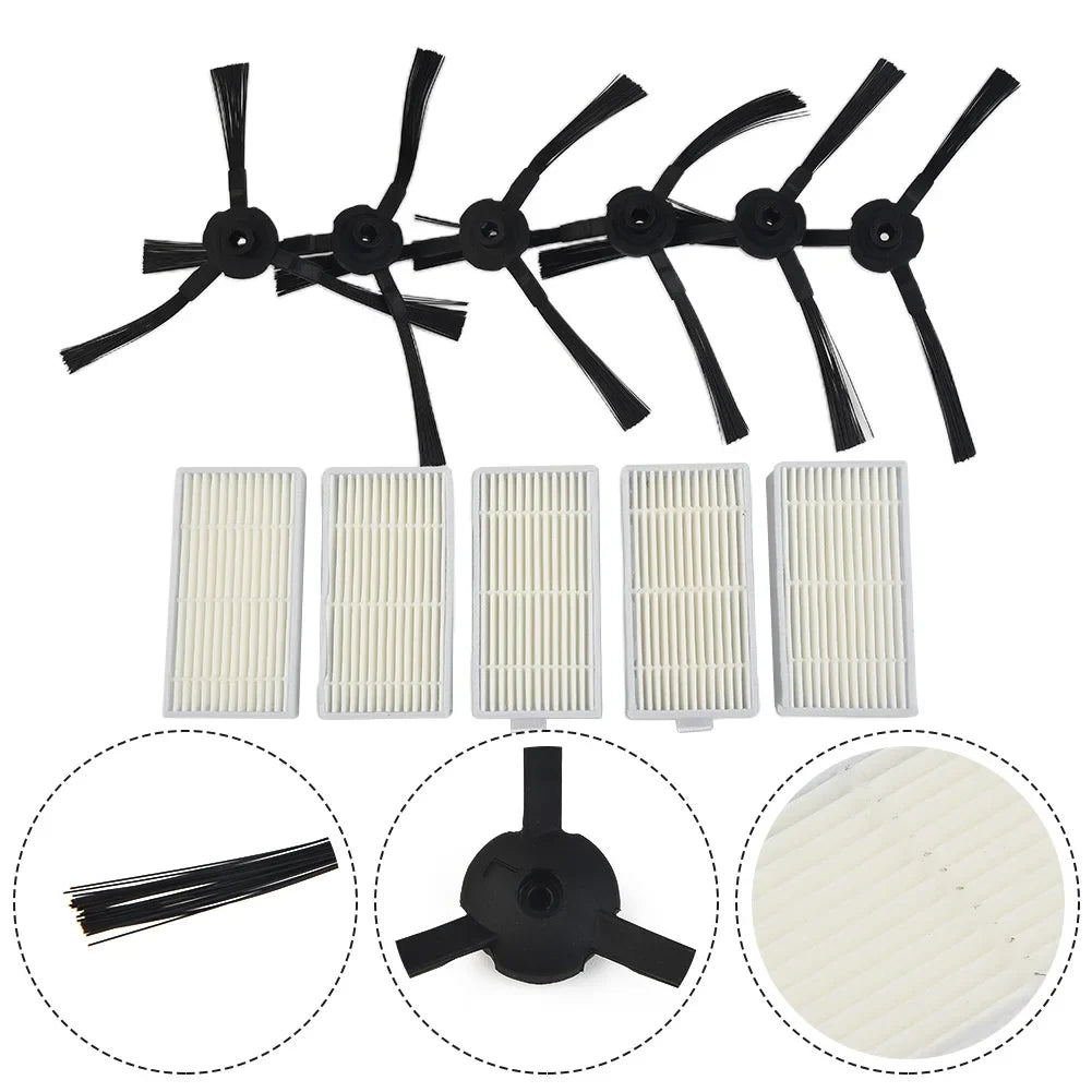 Side Brush Filters Lidl Silver-crest SSR 3000 A1 Robotic Vacuum