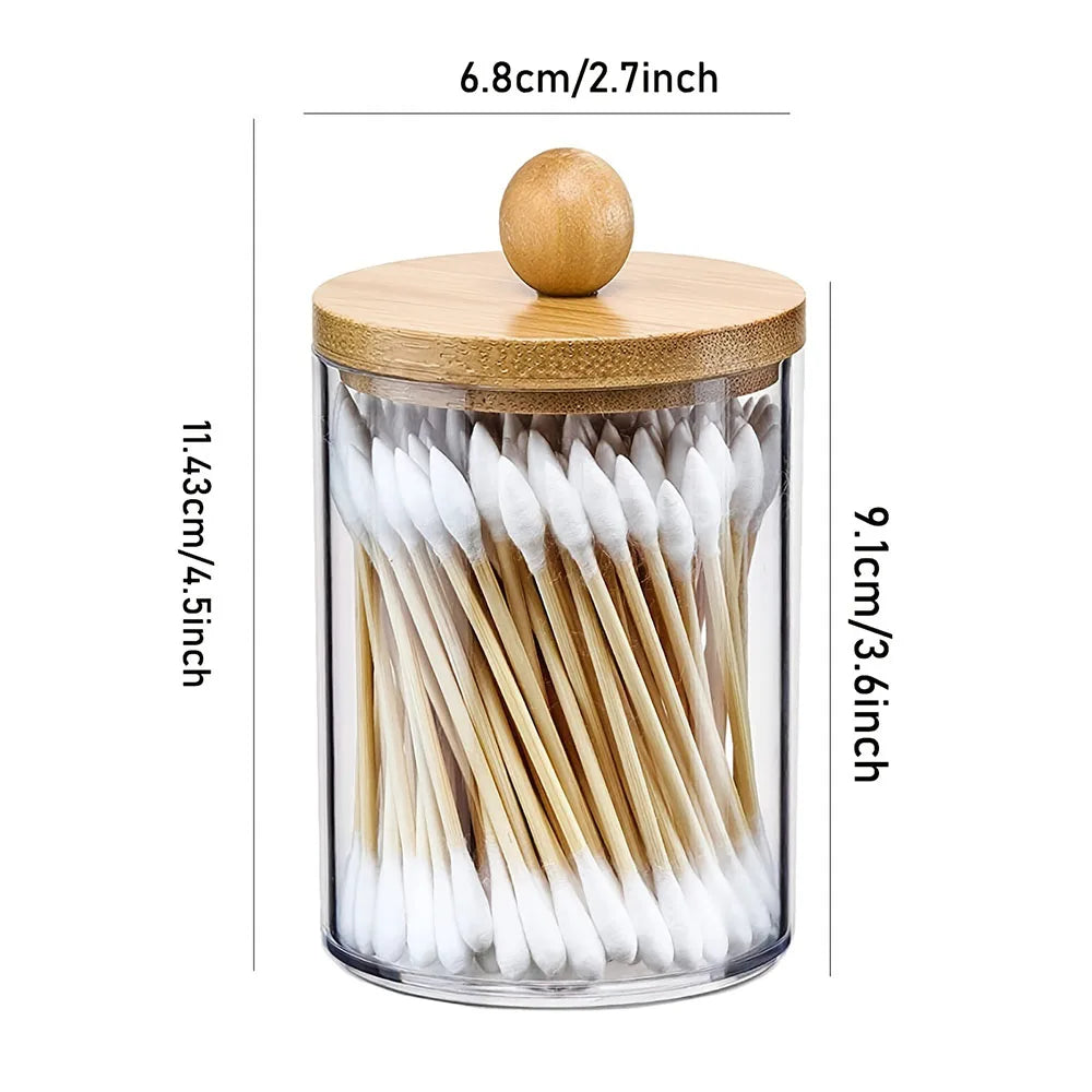 Multi-functional Organizer Holder Dispenser Bathroom Swab Round Pads
