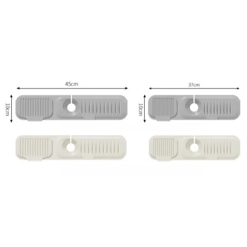 Portable Silicone Faucet Mat Anti-slip Thicken Sink Splash Guard