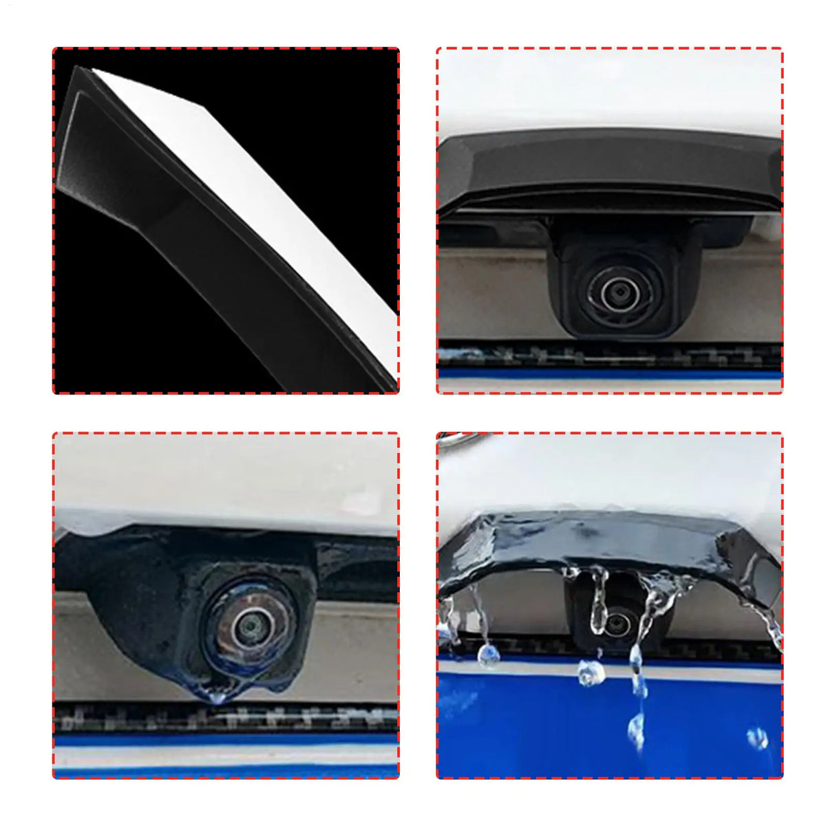Waterproof Backup Camera Cover – Universal SUV Truck Van RV