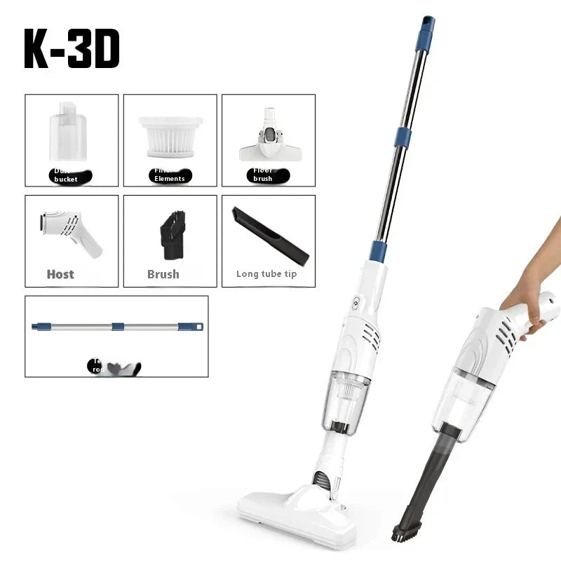 HOMEFISH Wireless Handheld Vacuum – Home & Car Cleaner