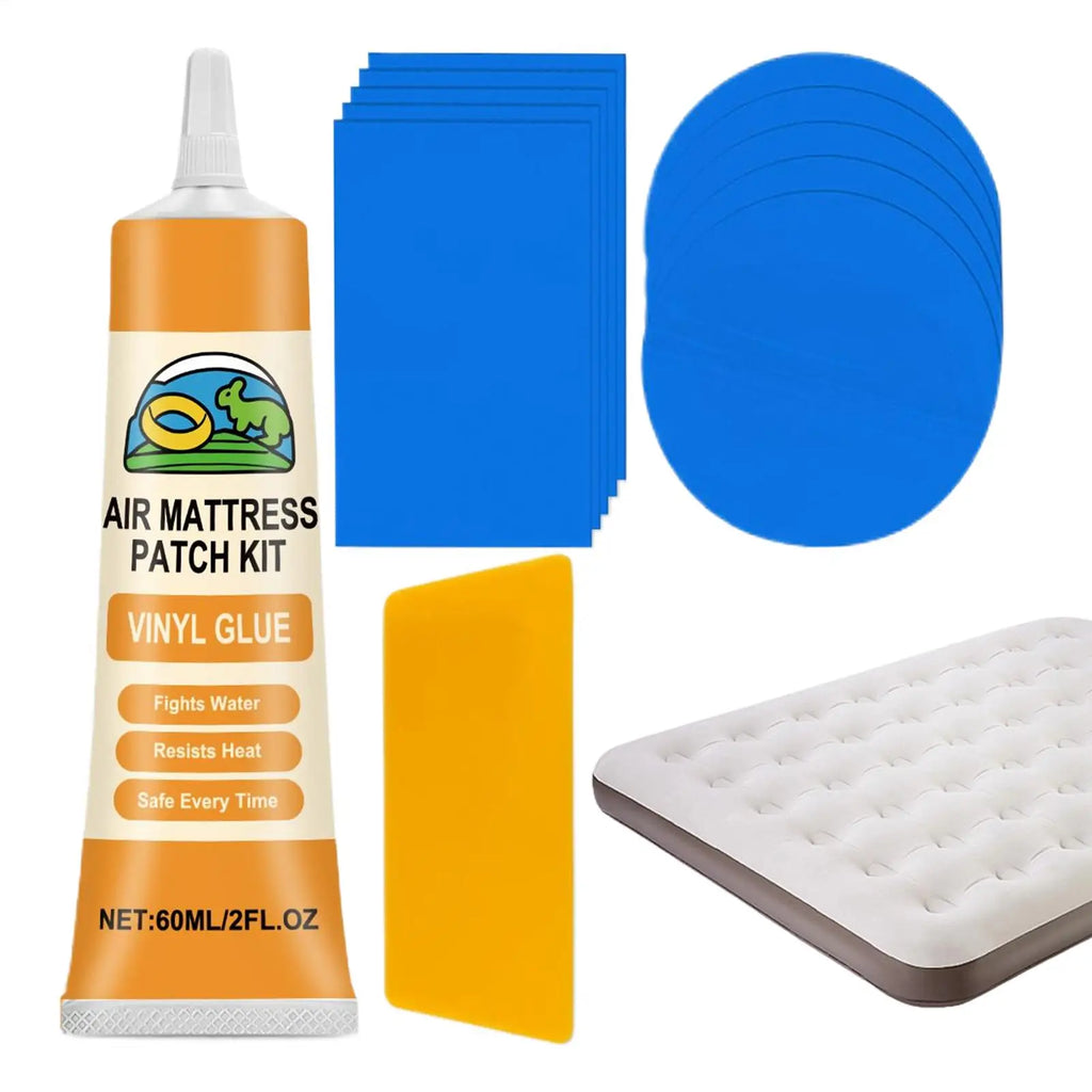 Inflatable Repair Kit – Waterproof Patches & Adhesive | 12-Piece