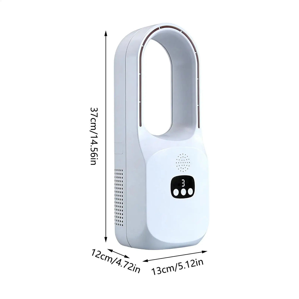 Bladeless Fan 120° Oscillating 3-Speed Desktop Circulator