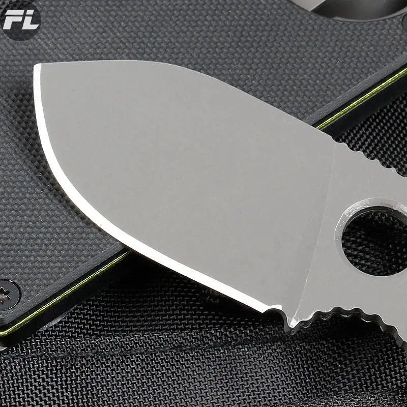 Mini Pocket Knife – 5CR15MOV Steel Keychain Carry Knife EDC