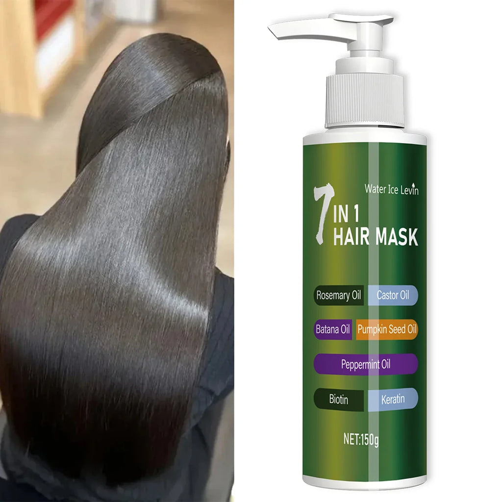 7-in-1 Hair Mask with Rosemary Oil, Castor Oil & Biotin