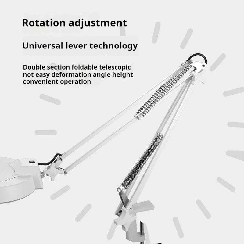 Clip-On LED Magnifying Glass 30X HD Lens – Electronics & Beauty