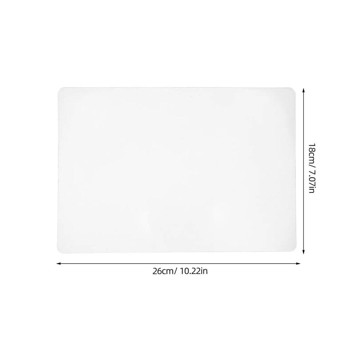 3X Rectangular Plastic Magnifier Lightweight Page Magnifying Sheet