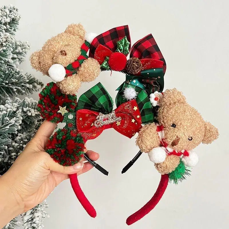 Reindeer Antler Headband with Bells | Christmas Party Accessory